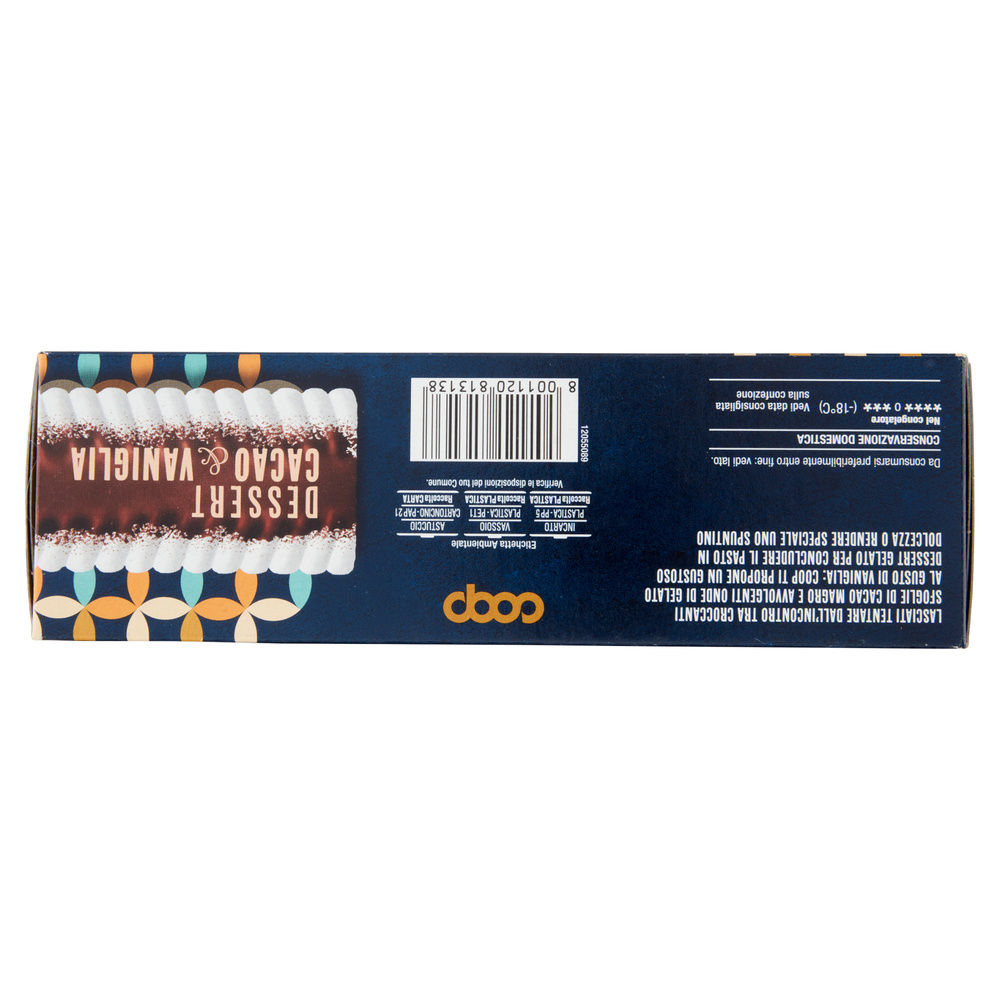 DESSERT CACAO E VANIGLIA COOP SCATOLA G 320 - 7