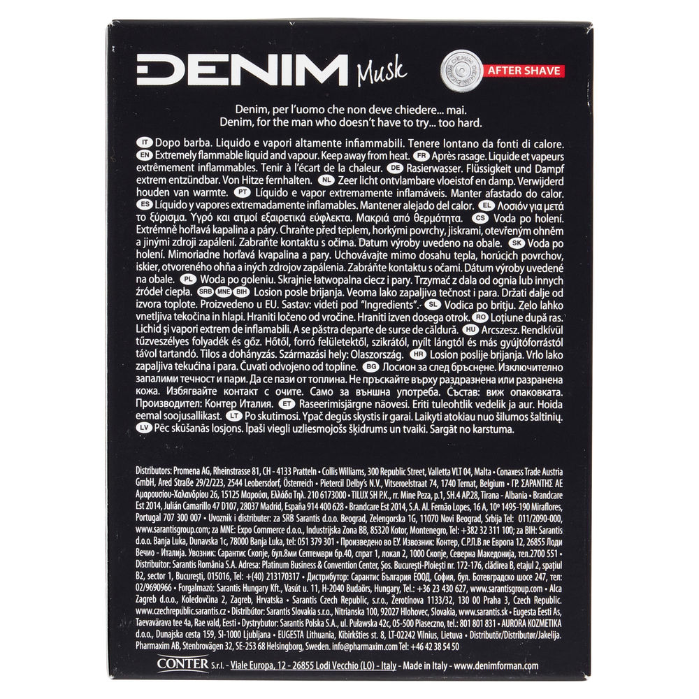 DENIM AFTER SHAVE MUSK ML. 100 - 1
