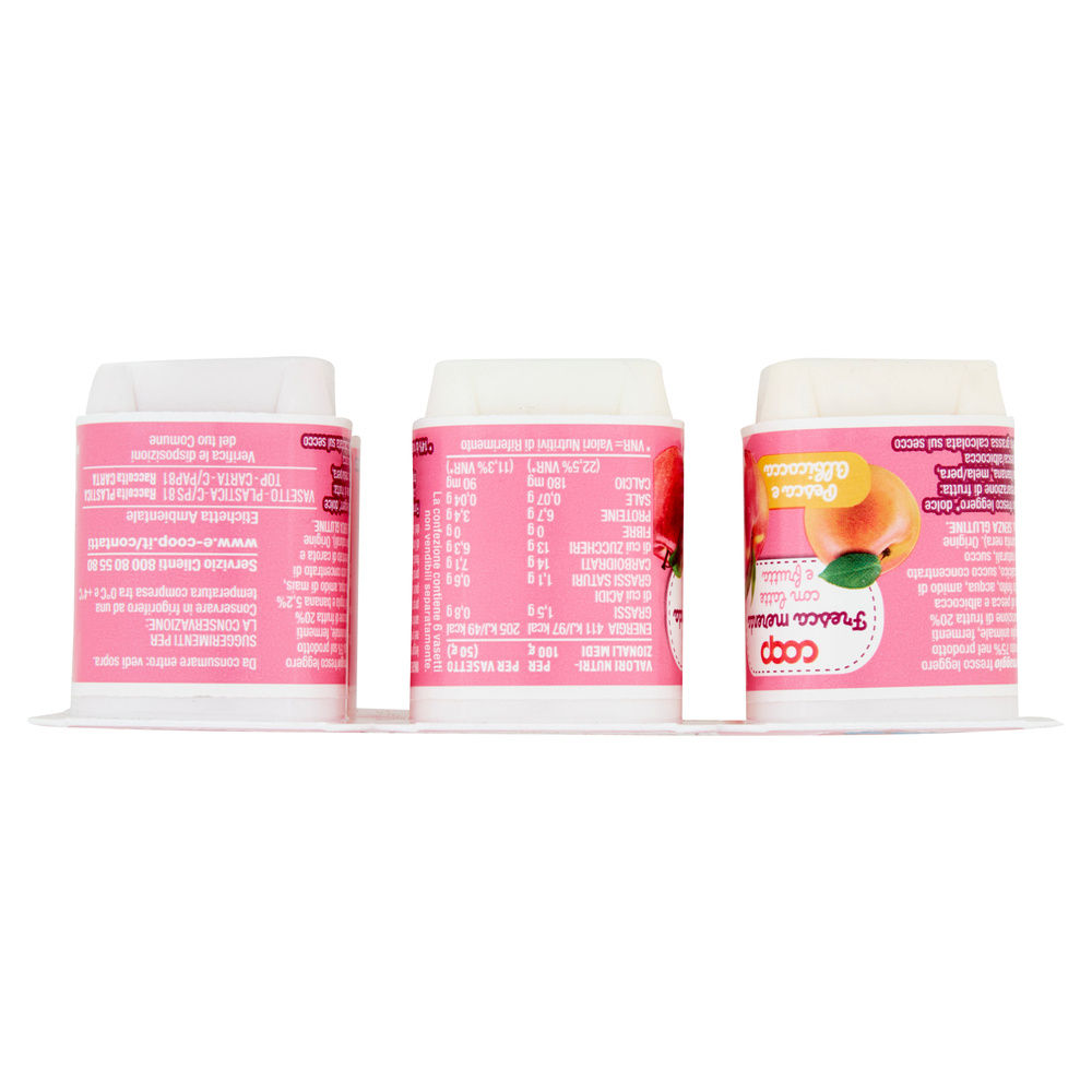 MERENDA FRESCA LATTE E FRUTTA COOP 6X50G - 8