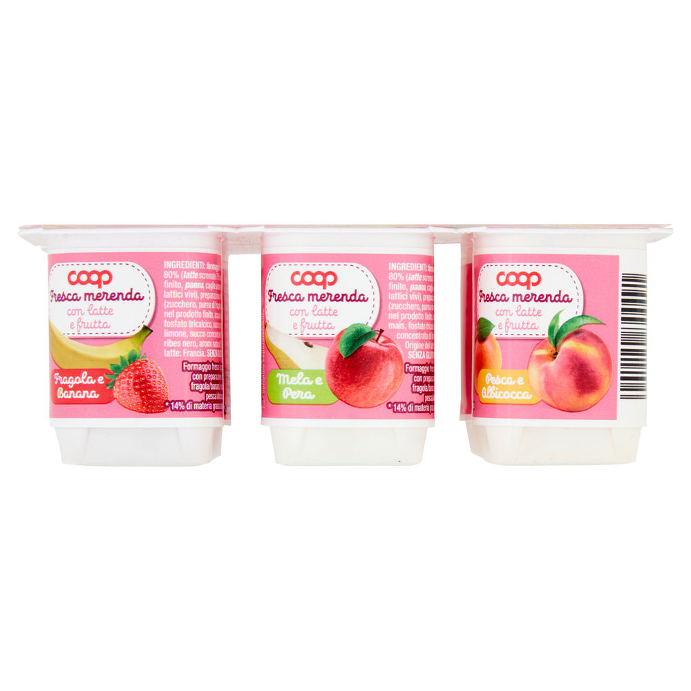 MERENDA FRESCA LATTE E FRUTTA COOP 6X50G - 5