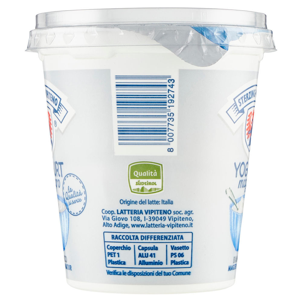 YOGURT MAGRO VIPITENO BIANCO BARATTOLO G 400 TEST - 2
