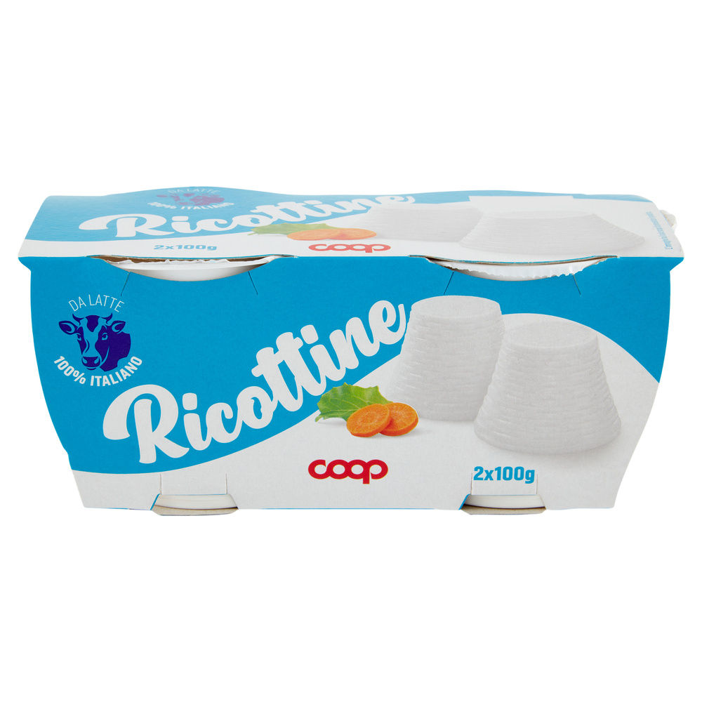 RICOTTINE COOP VASCHETTA 100 X2 G 200 - 4