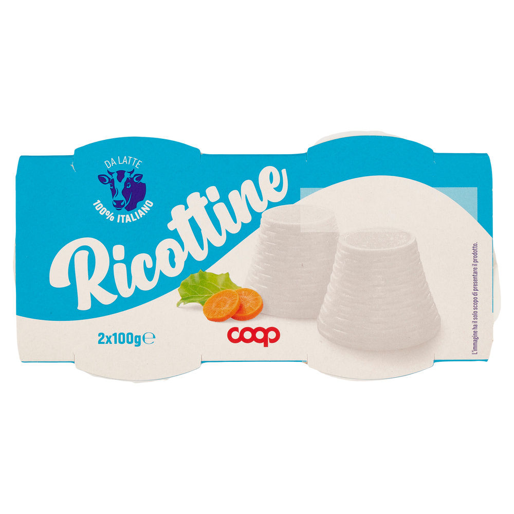 RICOTTINE COOP VASCHETTA 100 X2 G 200 - 11
