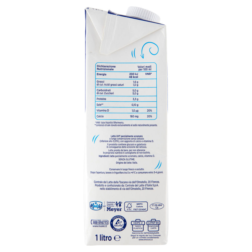 LATTE UHT PS MUKKI BENESSERE OSSA BRICK 1L - 3