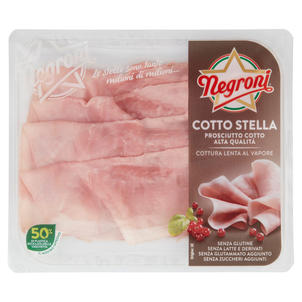 PROSCIUTTO COTTO ALTA QUALITA'  STELLA NEGRONI G 110 - 0