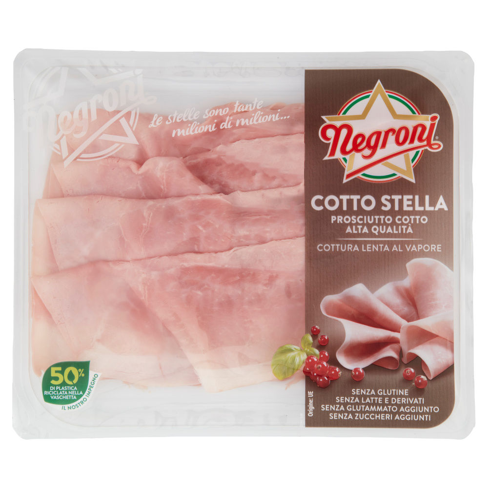 PROSCIUTTO COTTO ALTA QUALITA'  STELLA NEGRONI G 110 - 3
