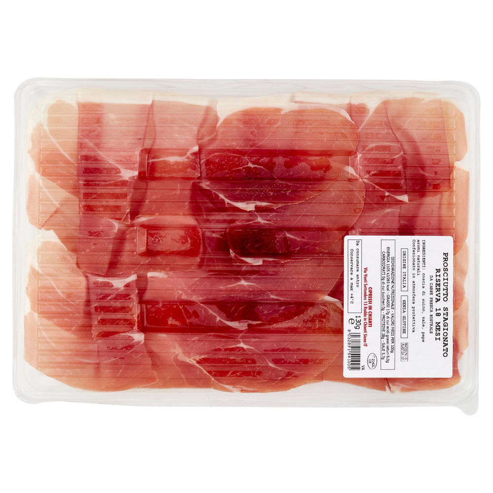 TAGLIERE PROSCIUTTO CRUDO RISERVA CIPRESSI IN CHIANTI G 130 - 1