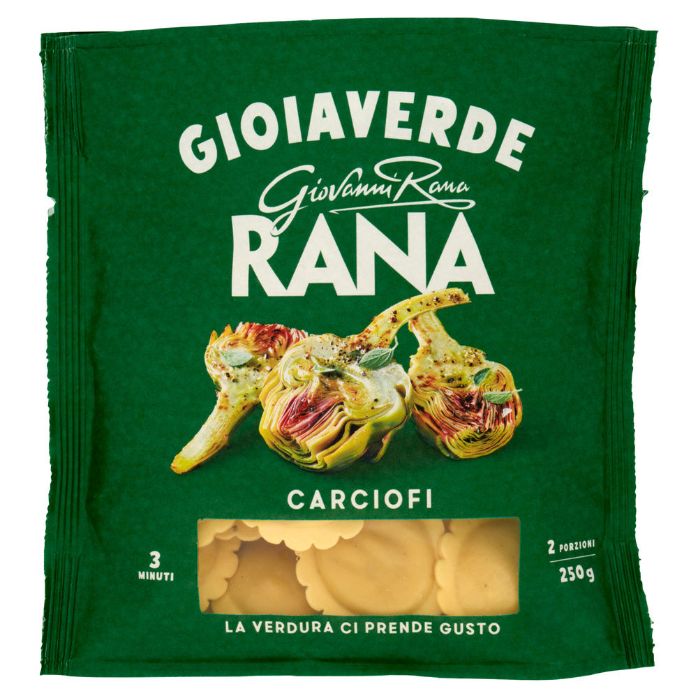 RAVIOLI AI CARCIOFI GIOIAVERDE RANA SACCHETTO G 250 - 7