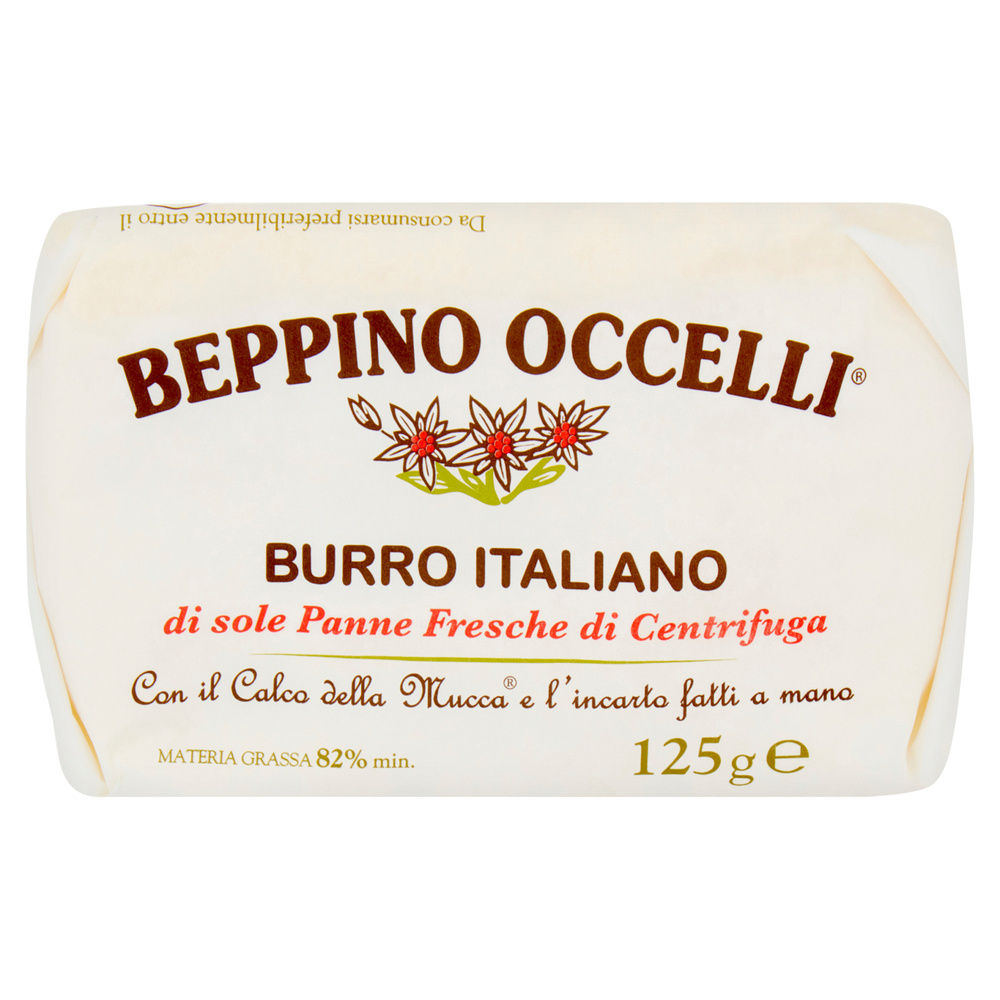 BURRO CALCO MUCCA OCCELLI PERGAMENA PANETTO 125G - 2