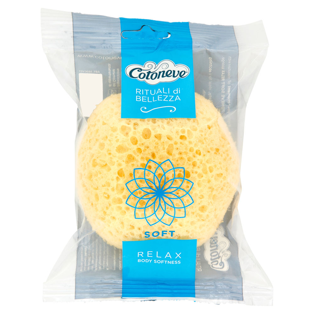 SPUGNA BAGNO COTONEVE  SOFT RELAX PZ 1 - 0