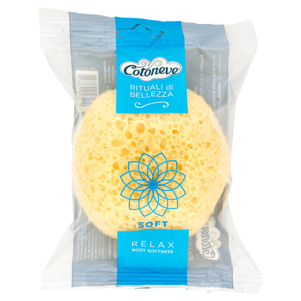 SPUGNA BAGNO COTONEVE  SOFT RELAX PZ 1 - 2