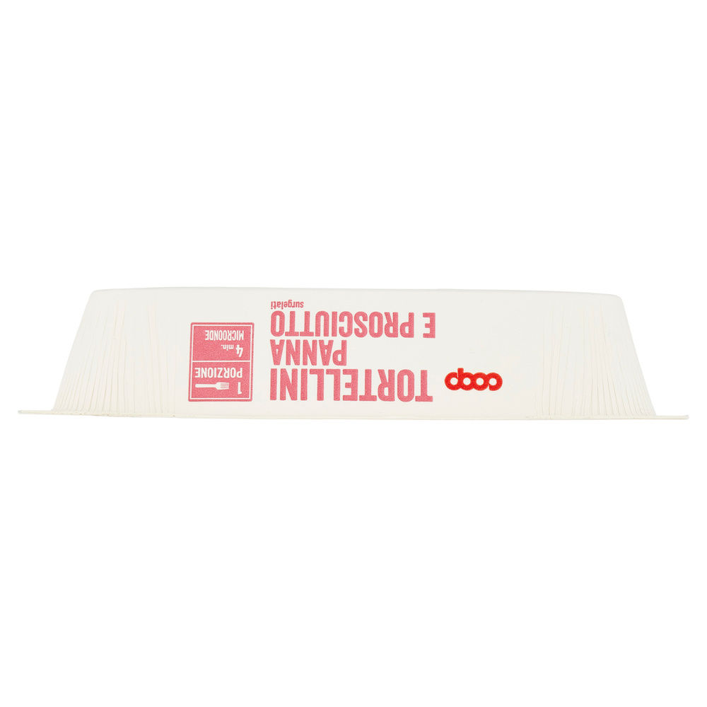 TORTELLINI PANNA E PROSCIUTTO COOP VASCH. MICROONDABILE SURG. G 300 - 5
