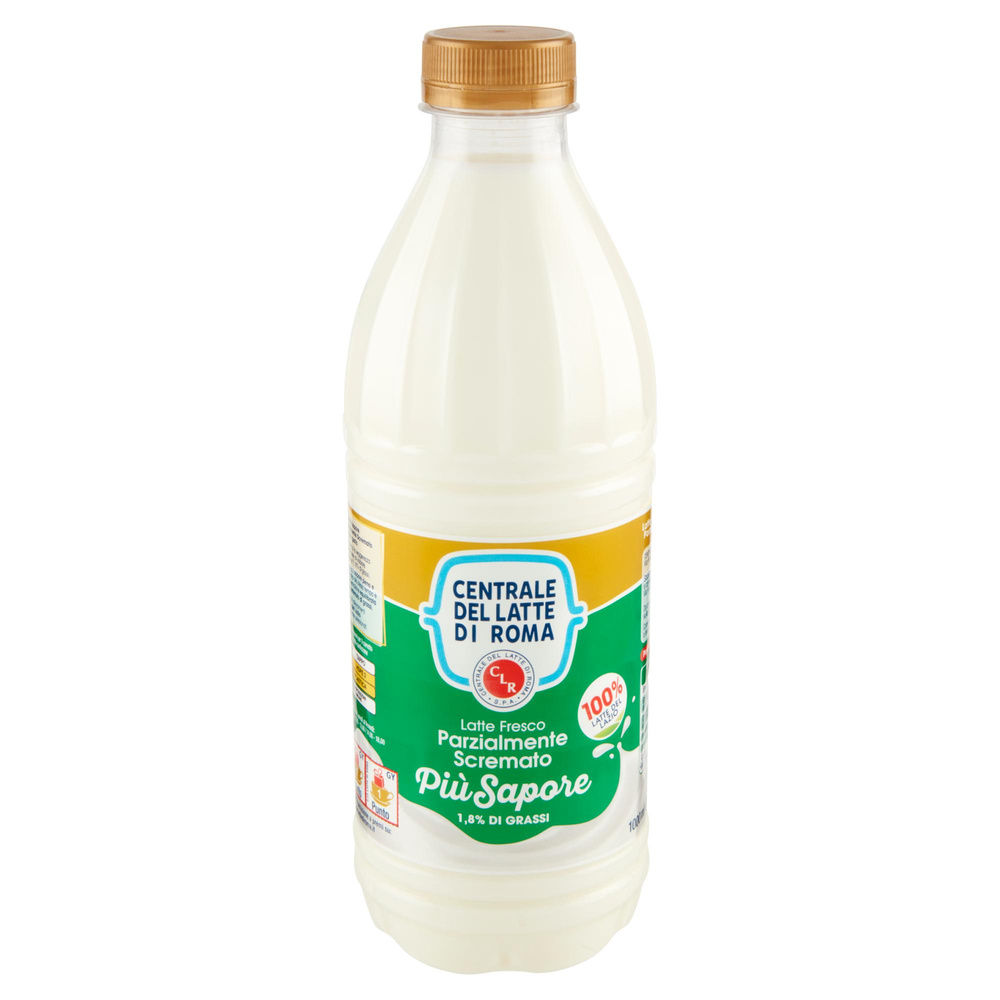 LATTE FRESCO PARZIAL. SCREMATO GRAN SAPORE BOTTIGL1LT CENTRALE DEL LATTE DI ROMA - 2