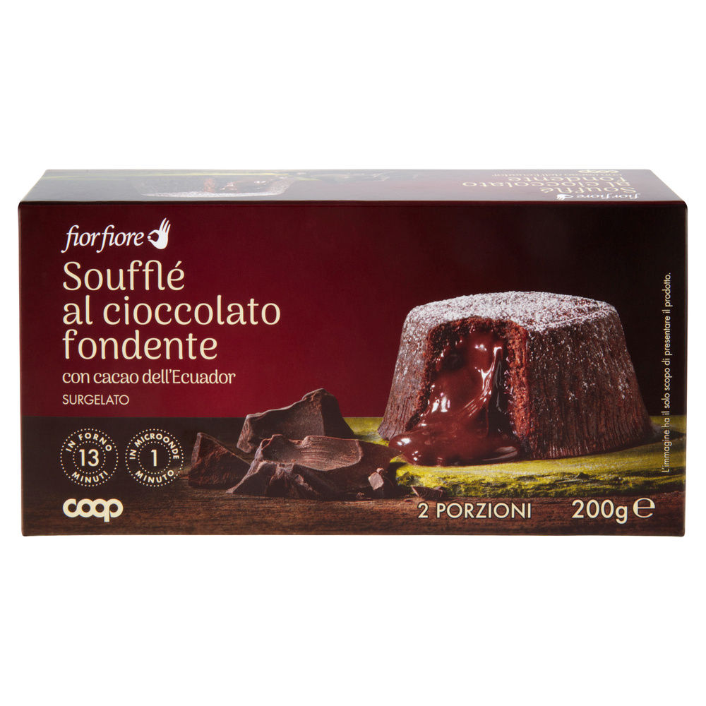 SOUFFLÈ AL CIOCCOLATO FIORFIORE COOP 2PZ G 100 - 7