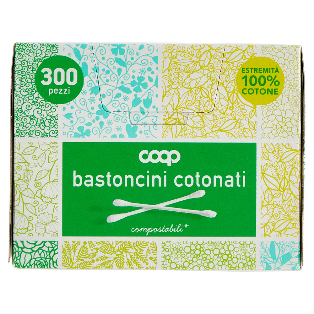 BASTONCINI COTONATI MONOUSO COOP BIODEGRADABILI PZ.300 - 9
