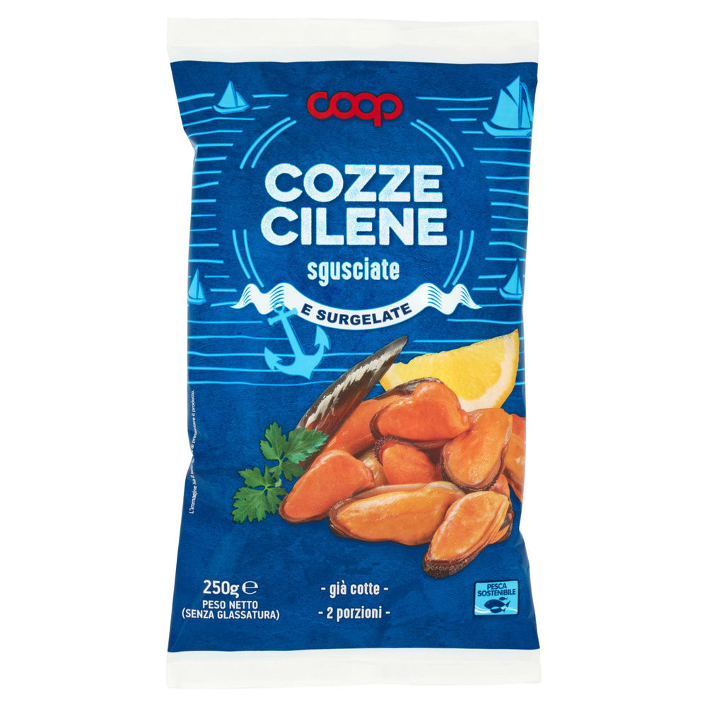 COZZE CILENE COOP SGUSCIATE SURGELATE 250G - 3