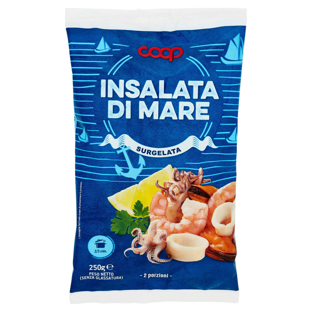 INSALATA DI MARE SURGELATA COOP BUSTA 250G - 2