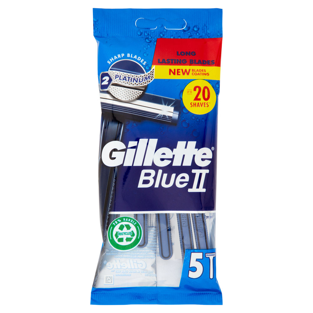 RASOIO GILLETTE BLU IIX 5 - 0