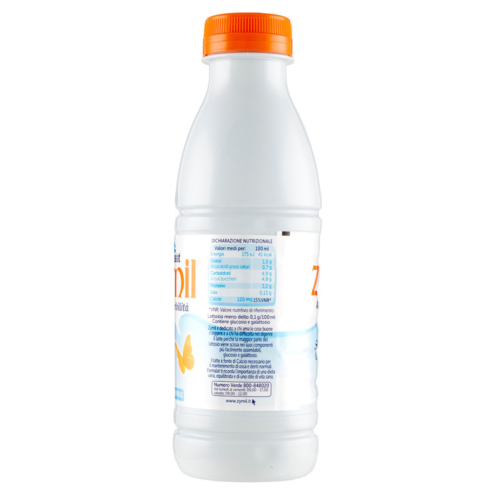 LATTE UHT PS ZYMIL SENZA LATTOSIO PARMALAT BTG ML 500 - 7