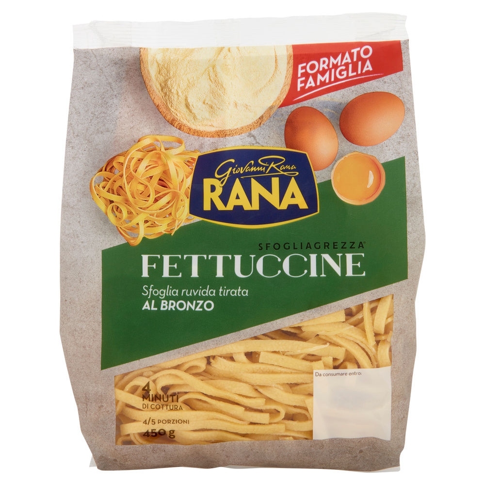 FETTUCCINE SFOGLIAGREZZA RANA SACCHETTO G 450 - 4