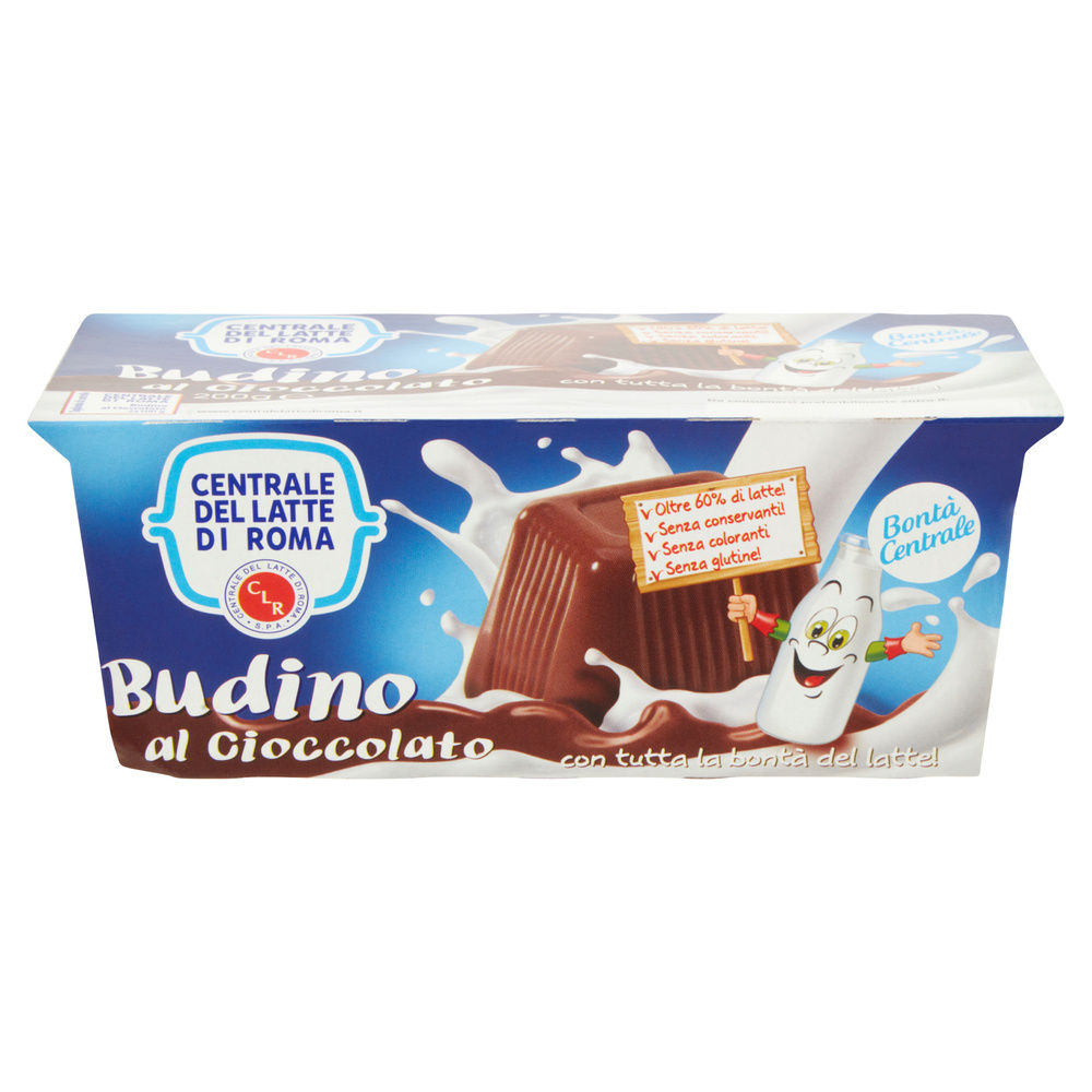 BUDINO AL CIOCCOLATO CENTRALE DEL LATTE DI ROMA 200G - 2