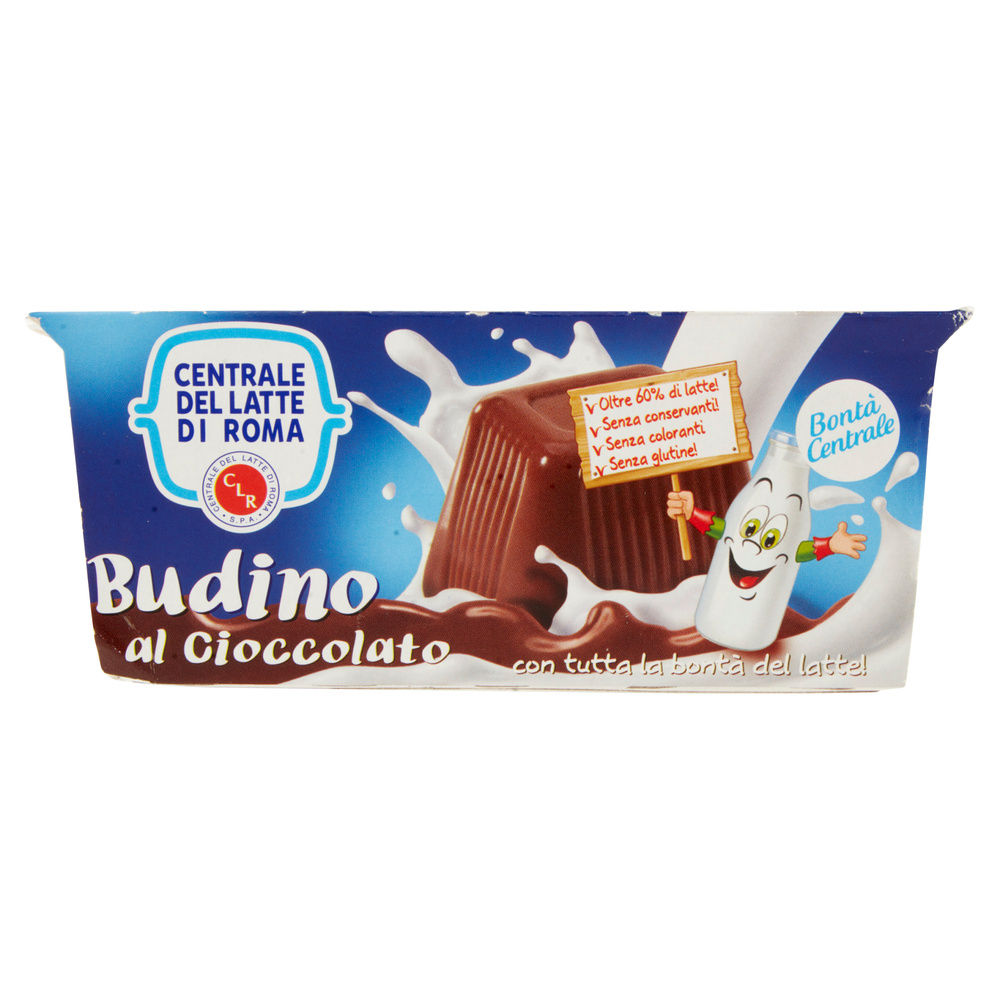 BUDINO AL CIOCCOLATO CENTRALE DEL LATTE DI ROMA 200G - 7