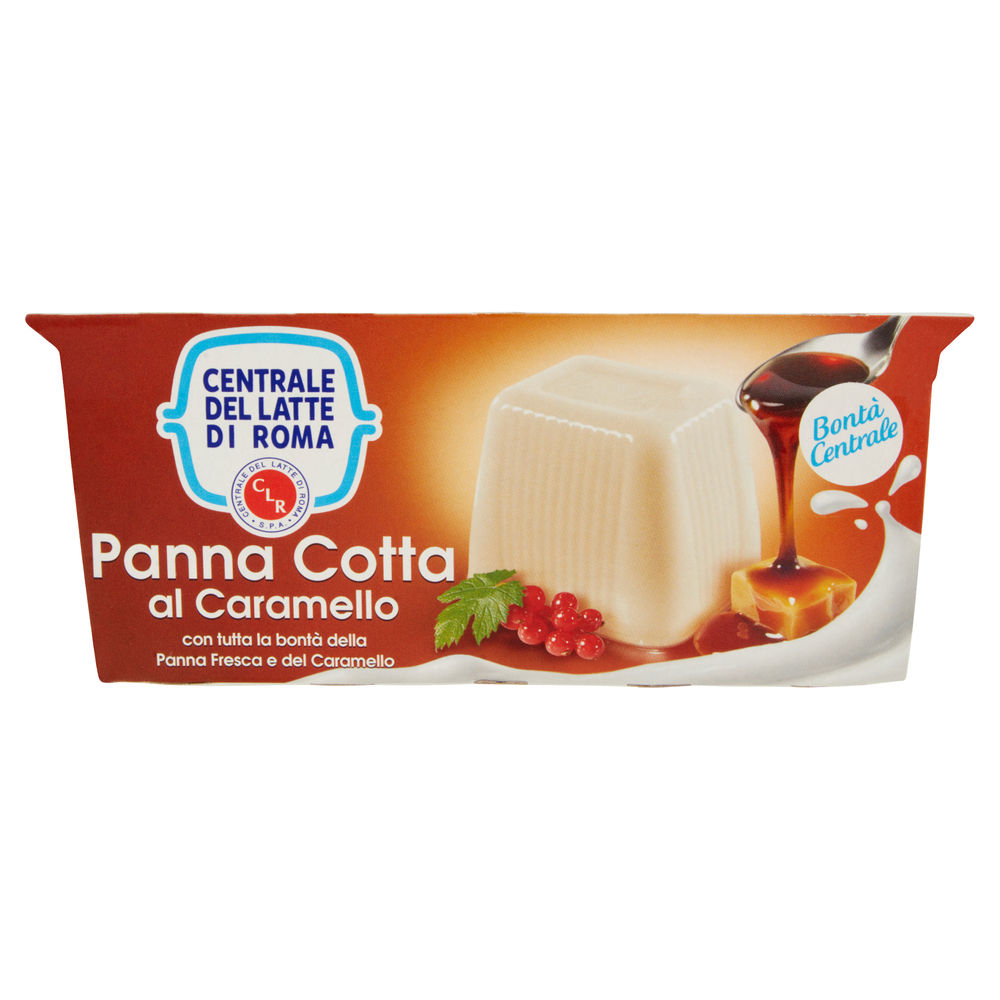 PANNA COTTA CARAMELLO CENTRALE DEL LATTE DI ROMA 200G - 0