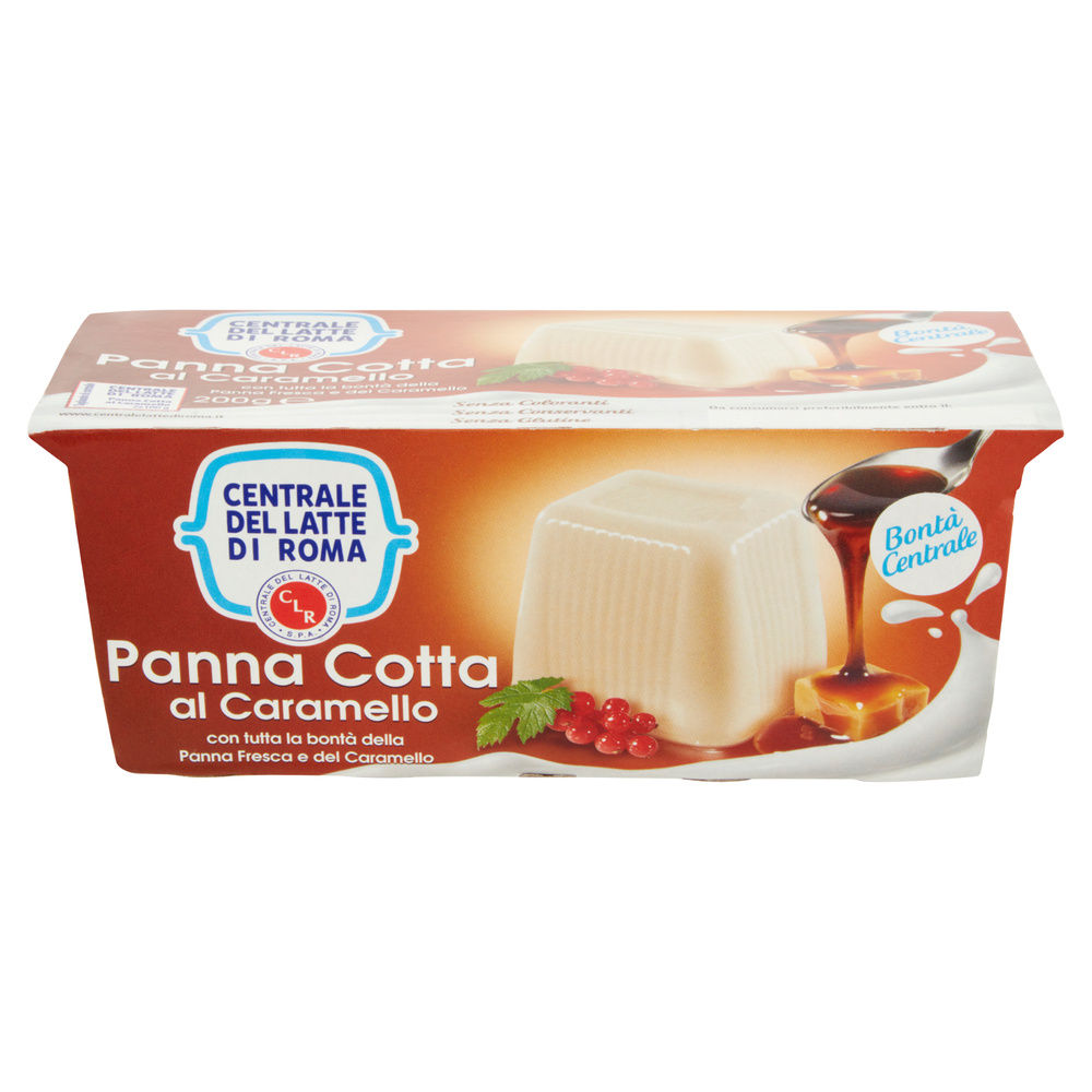 PANNA COTTA CARAMELLO CENTRALE DEL LATTE DI ROMA 200G - 7