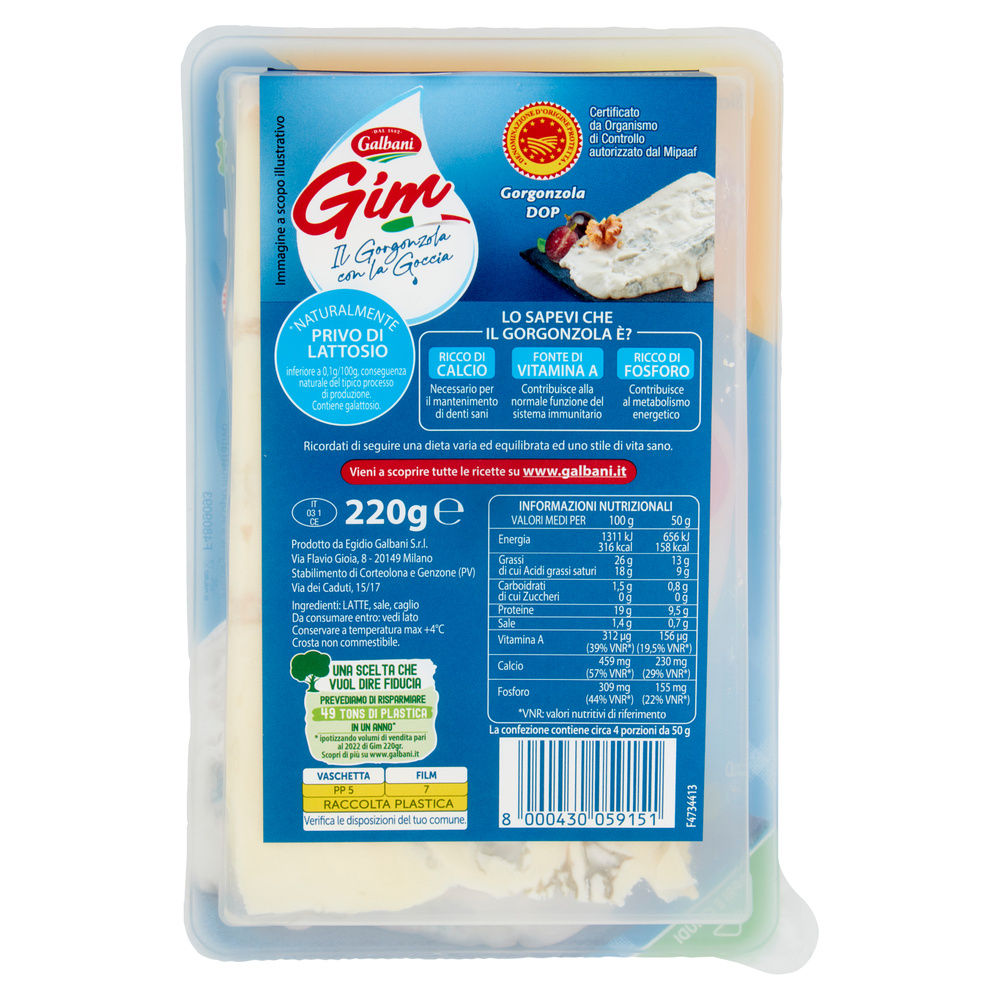 GORGONZOLA DOLCE DOP GALBANI G 220 - 10