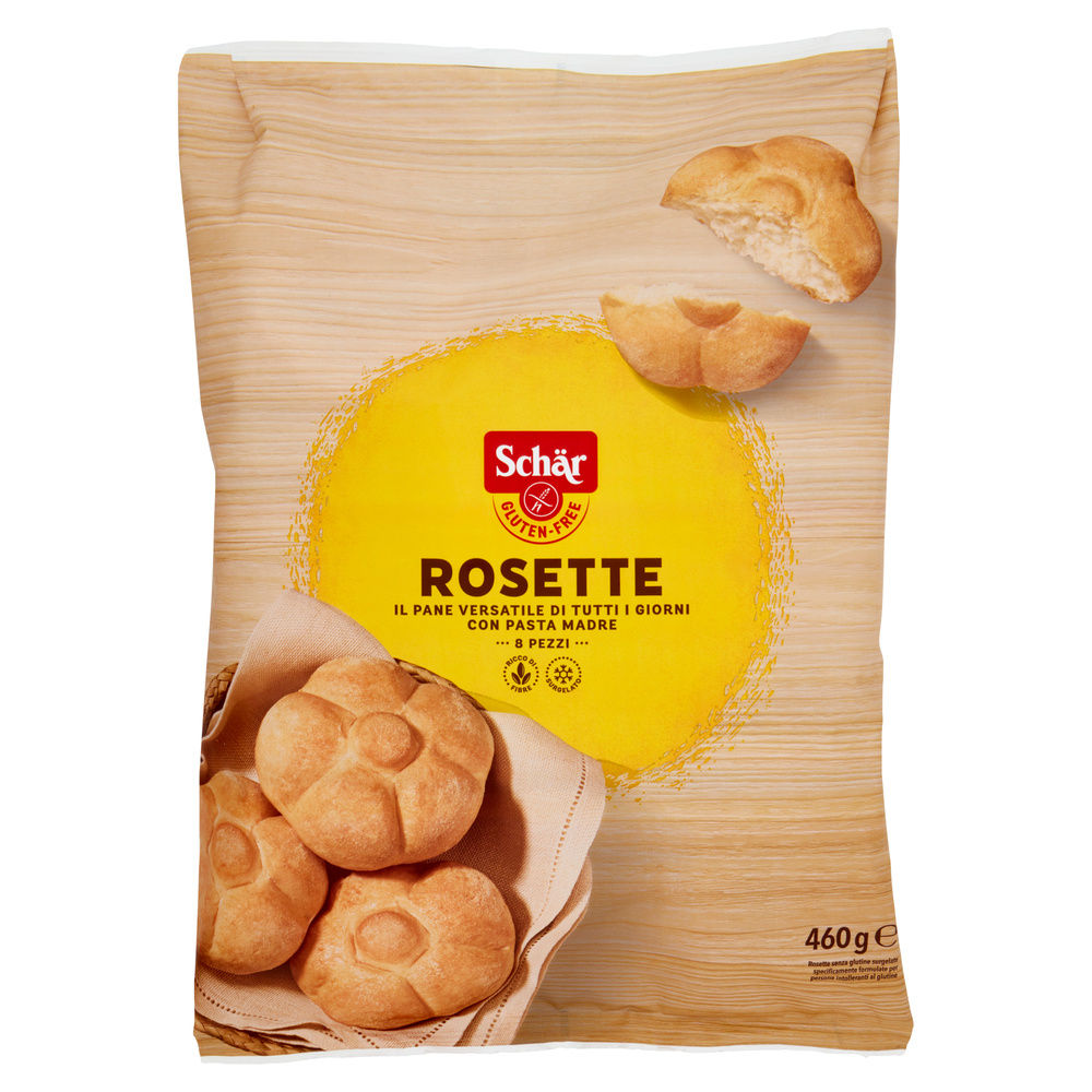 ROSETTE SENZA GLUTINE SCHAR SACCHETTO PZ 8 G 460 - 5