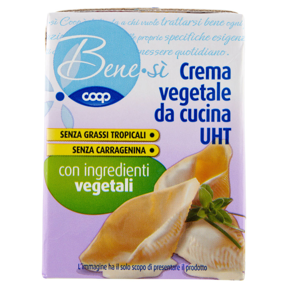 PREPARATO VEGETALE UHT DA CUCINA BENE-SÌ COOP BRIK ML 200 - 3