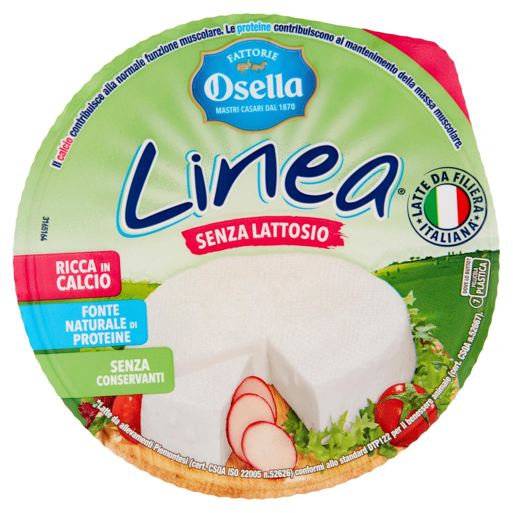 FORMAGGIO LINEA OSELLA SENZA LATTOSIO G 125 - 4