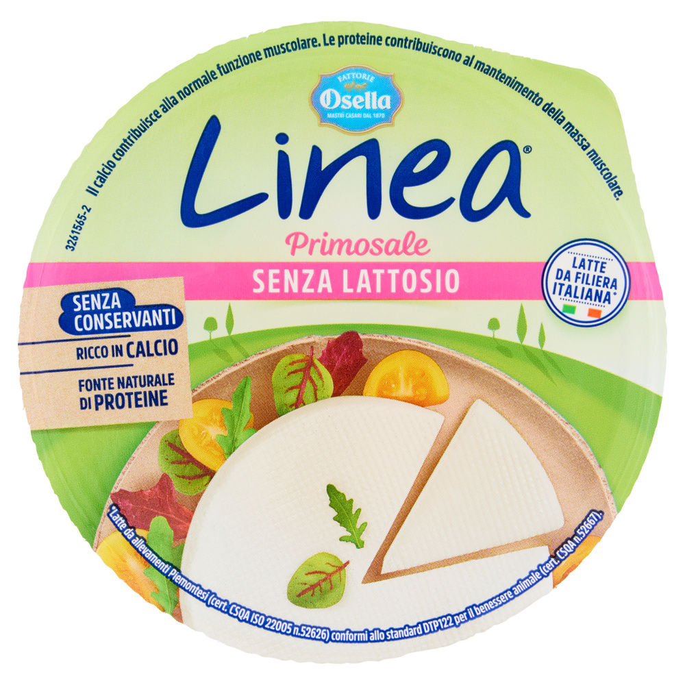 FORMAGGIO LINEA OSELLA SENZA LATTOSIO G 125 - 0