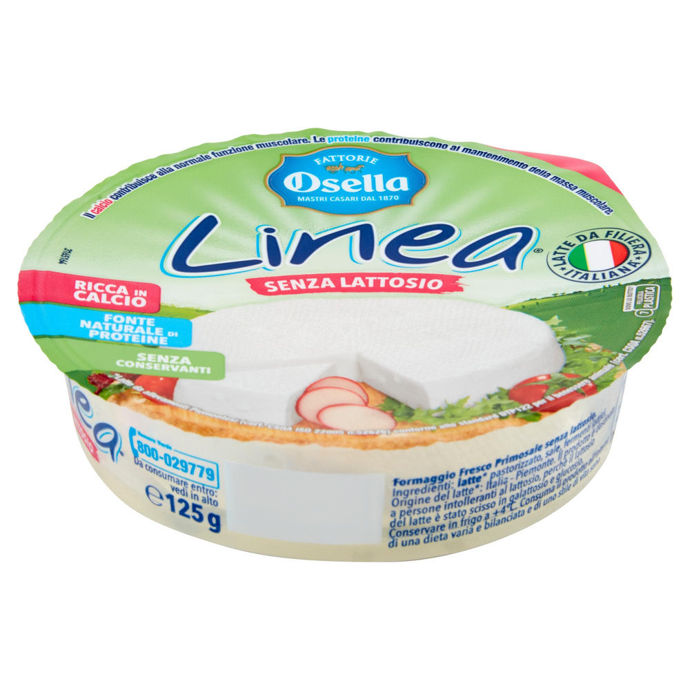 FORMAGGIO LINEA OSELLA SENZA LATTOSIO G 125 - 2