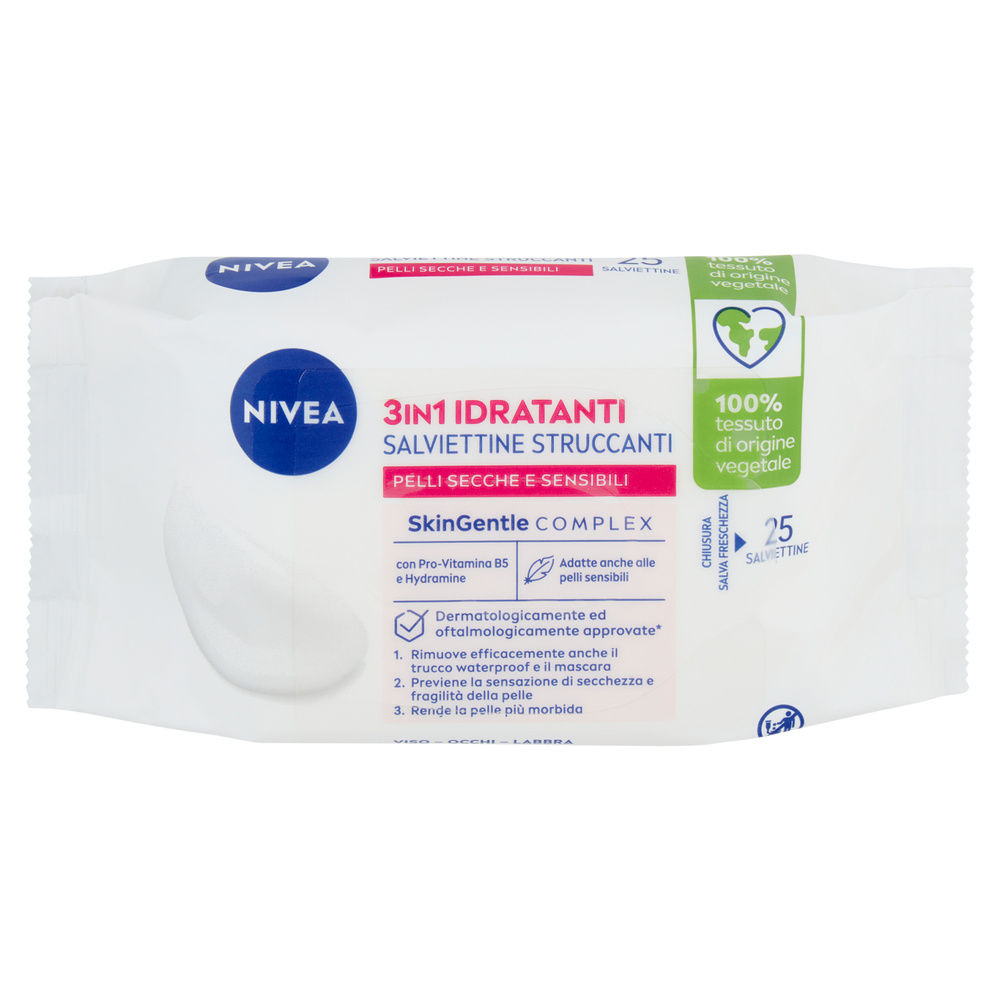 SALVIETTE STRUCCANTI NIVEA DELICATE PZ.25 - 2