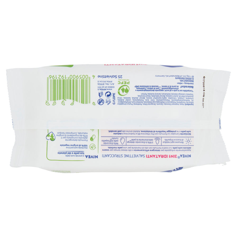 SALVIETTE STRUCCANTI NIVEA DELICATE PZ.25 - 1