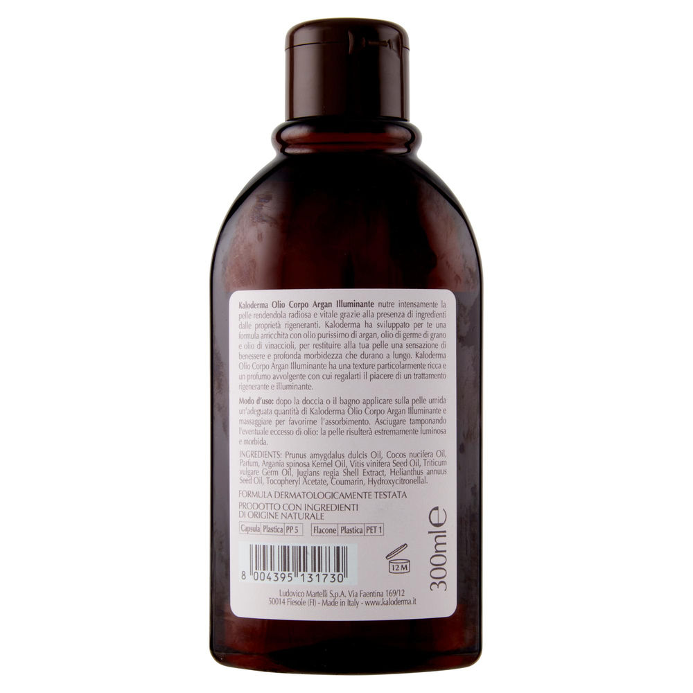 OLIO CORPO RIGENERA KALODERMA ARGAN ILLUMINANTE ML.300 - 1