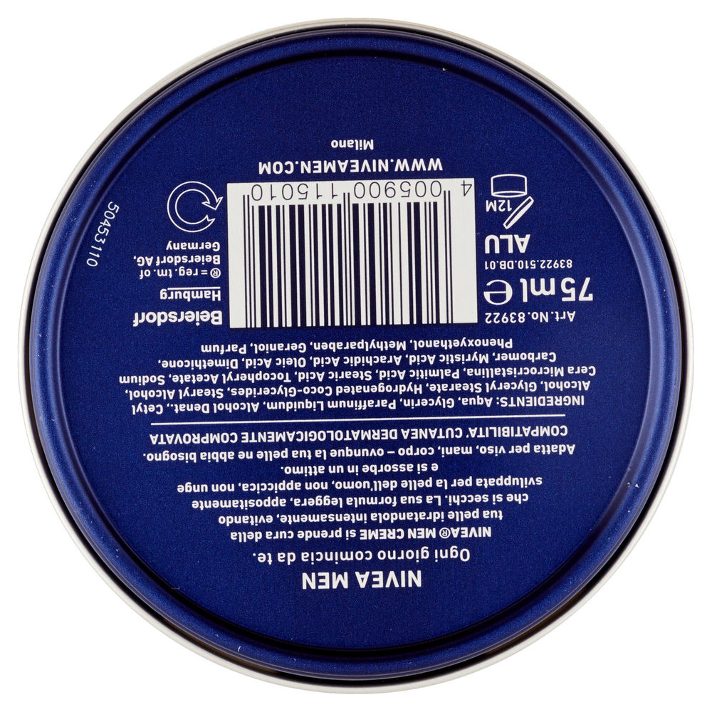 CREMA MANI VISO CORPO IDRATANTE NIVEA MEN ML. 75 - 1