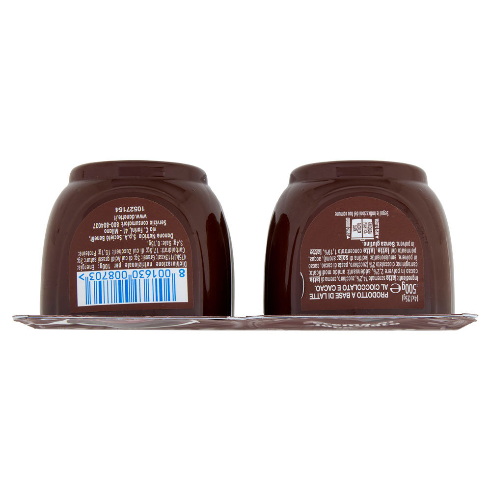 CREMA DESSERT DANETTE DANONE CIOCCOLATO 4X125 G - 5