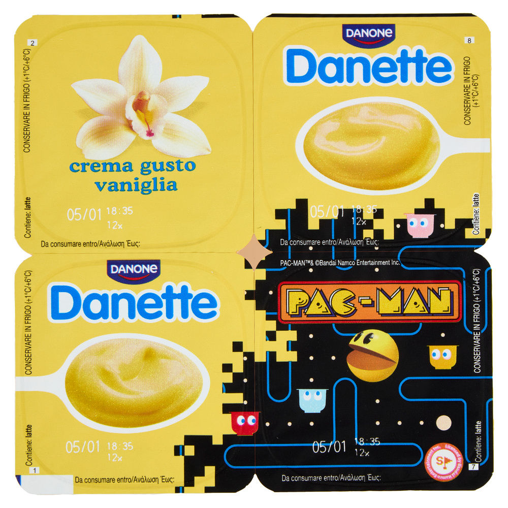 CREMA DESSERT DANETTE DANONE VANIGLIA 4X125 G - 6