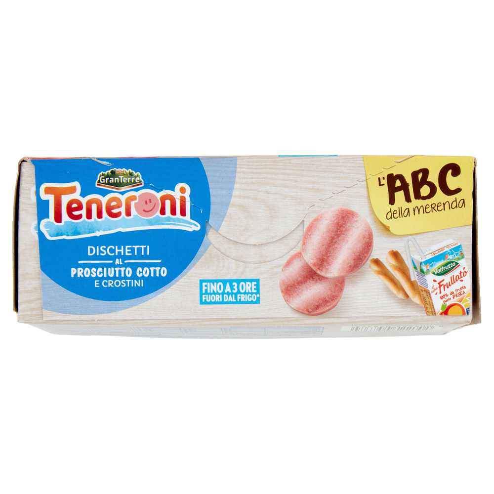 MERENDA TENERONI DISCHETTI PROSCIUTTO COTTO CON FRULLATO - 4