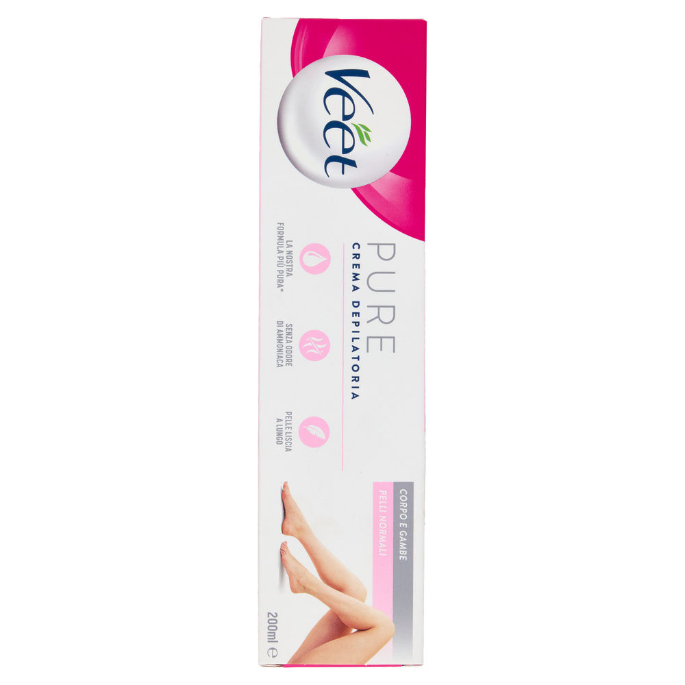 CREMA DEPILATORIA VEET PURE PELLI NORMALI ML 200 - 1