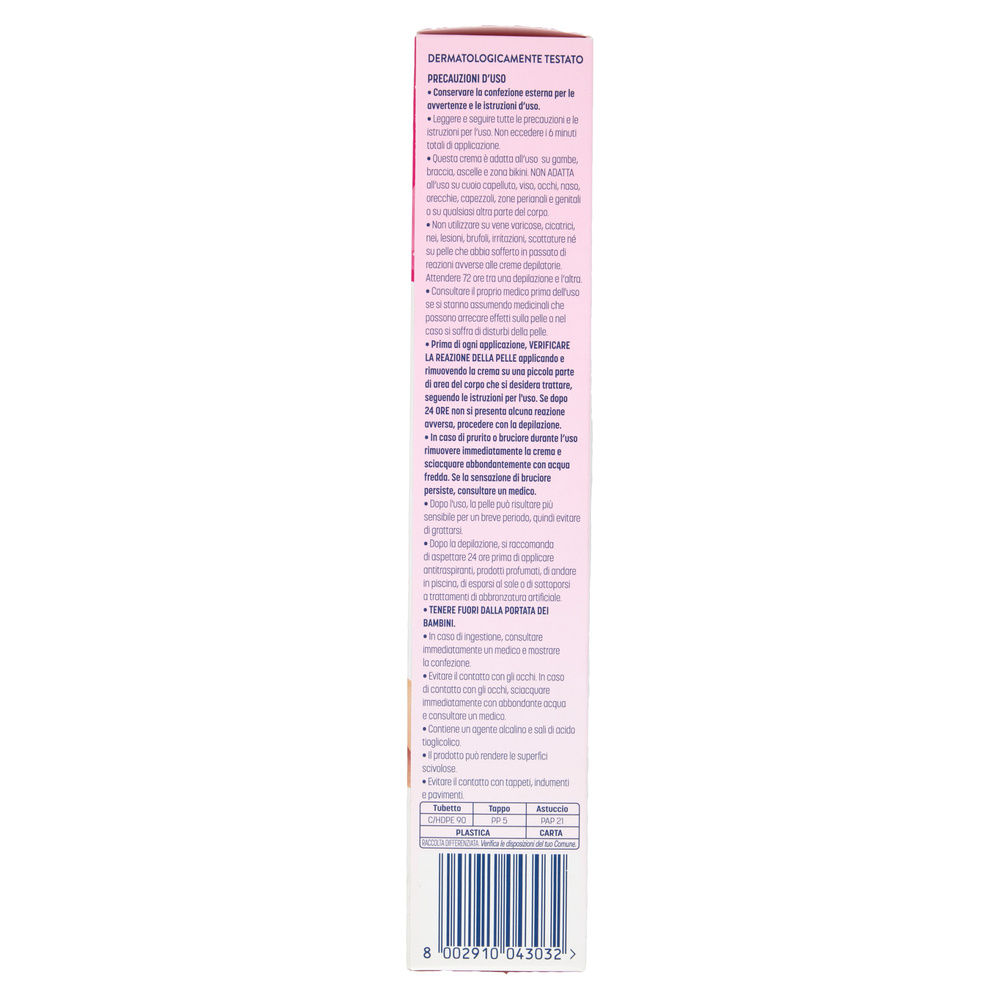 CREMA DEPILATORIA VEET PURE PELLI NORMALI ML 200 - 6