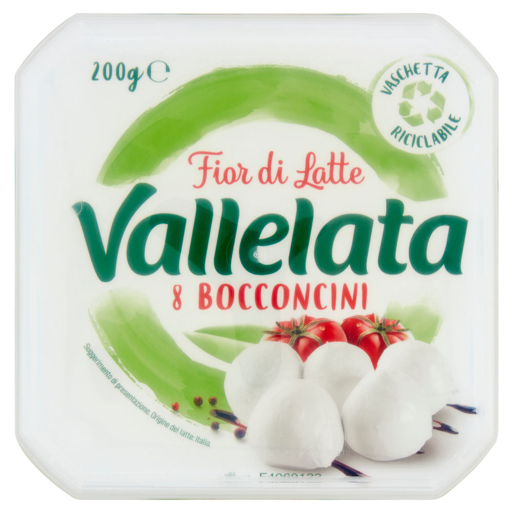 MOZZARELLA VALLELATA BOCCONCINI GALBANI VASCHETTA 485 G SGOCC. 8X25 G - 0