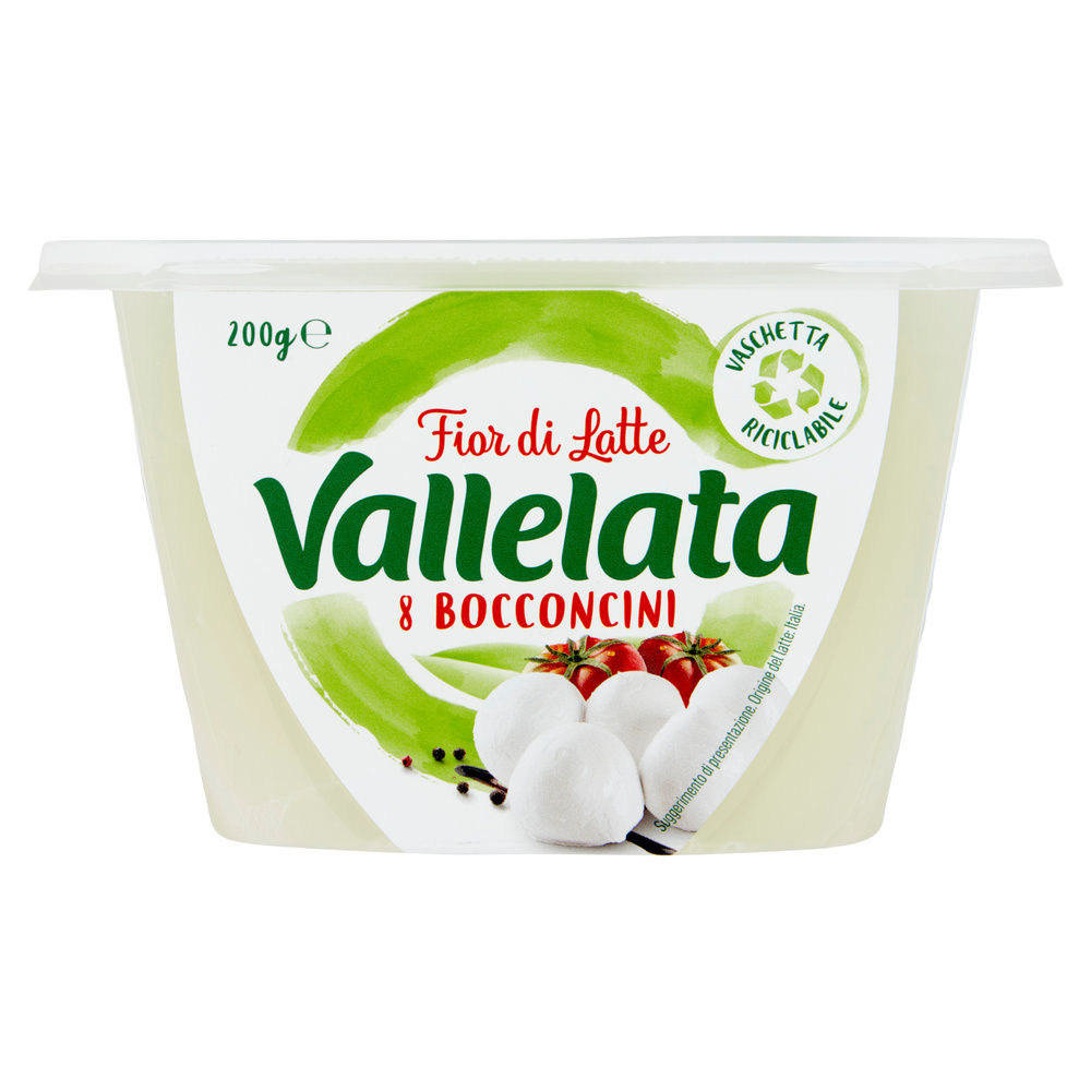 MOZZARELLA VALLELATA BOCCONCINI GALBANI VASCHETTA 485 G SGOCC. 8X25 G - 3