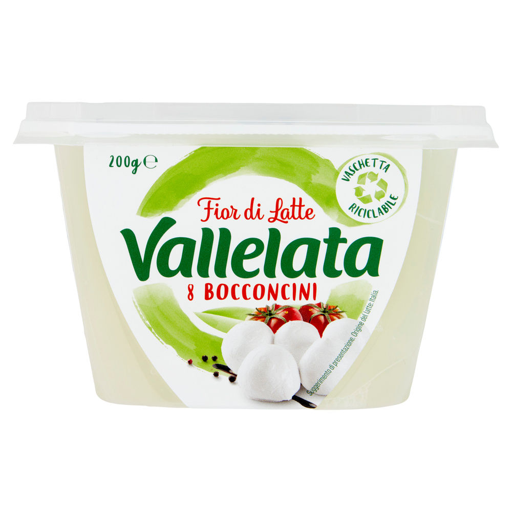 MOZZARELLA VALLELATA BOCCONCINI GALBANI VASCHETTA 485 G SGOCC. 8X25 G - 7
