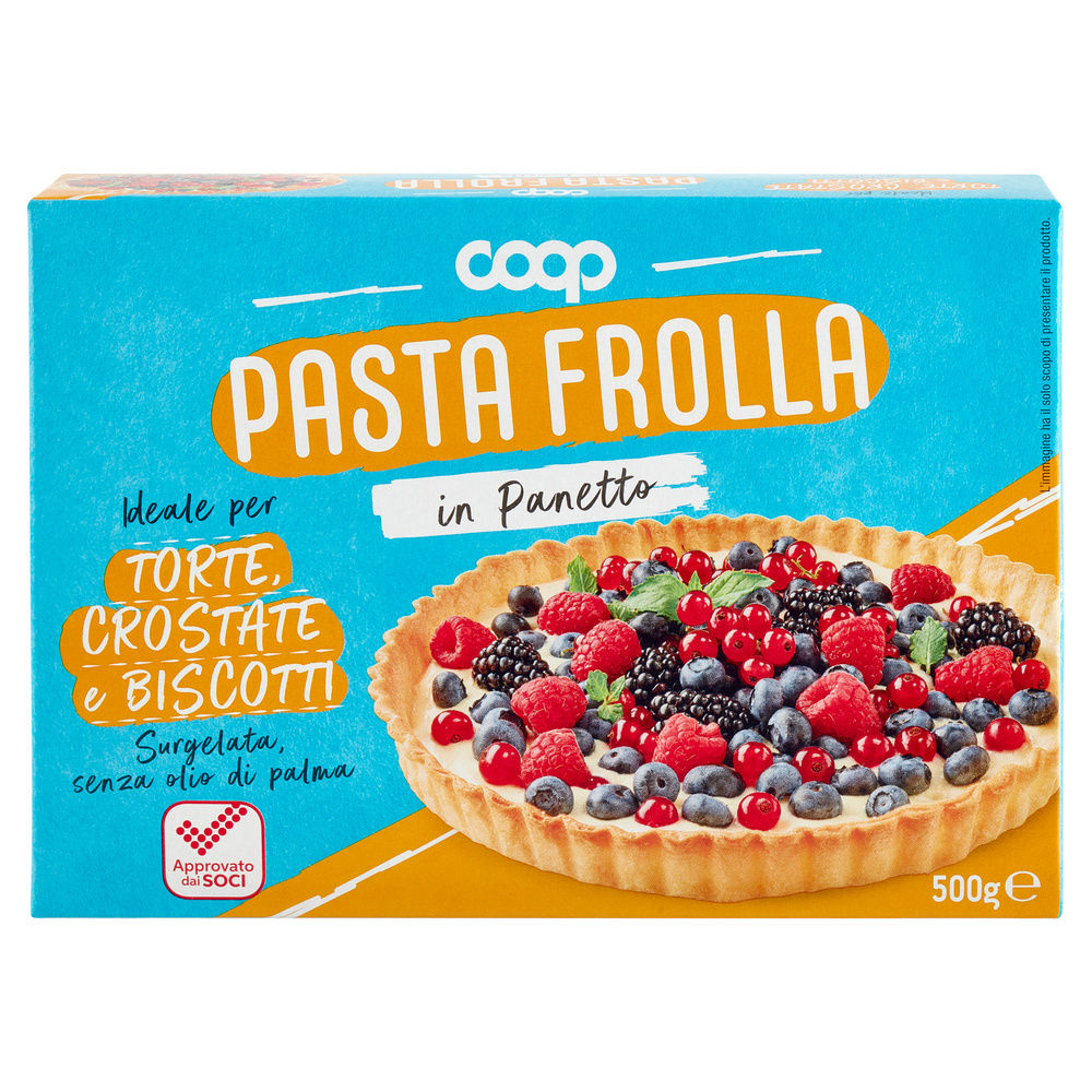 PASTA FROLLA SURGELATA COOP PANETTO G 500 - 3