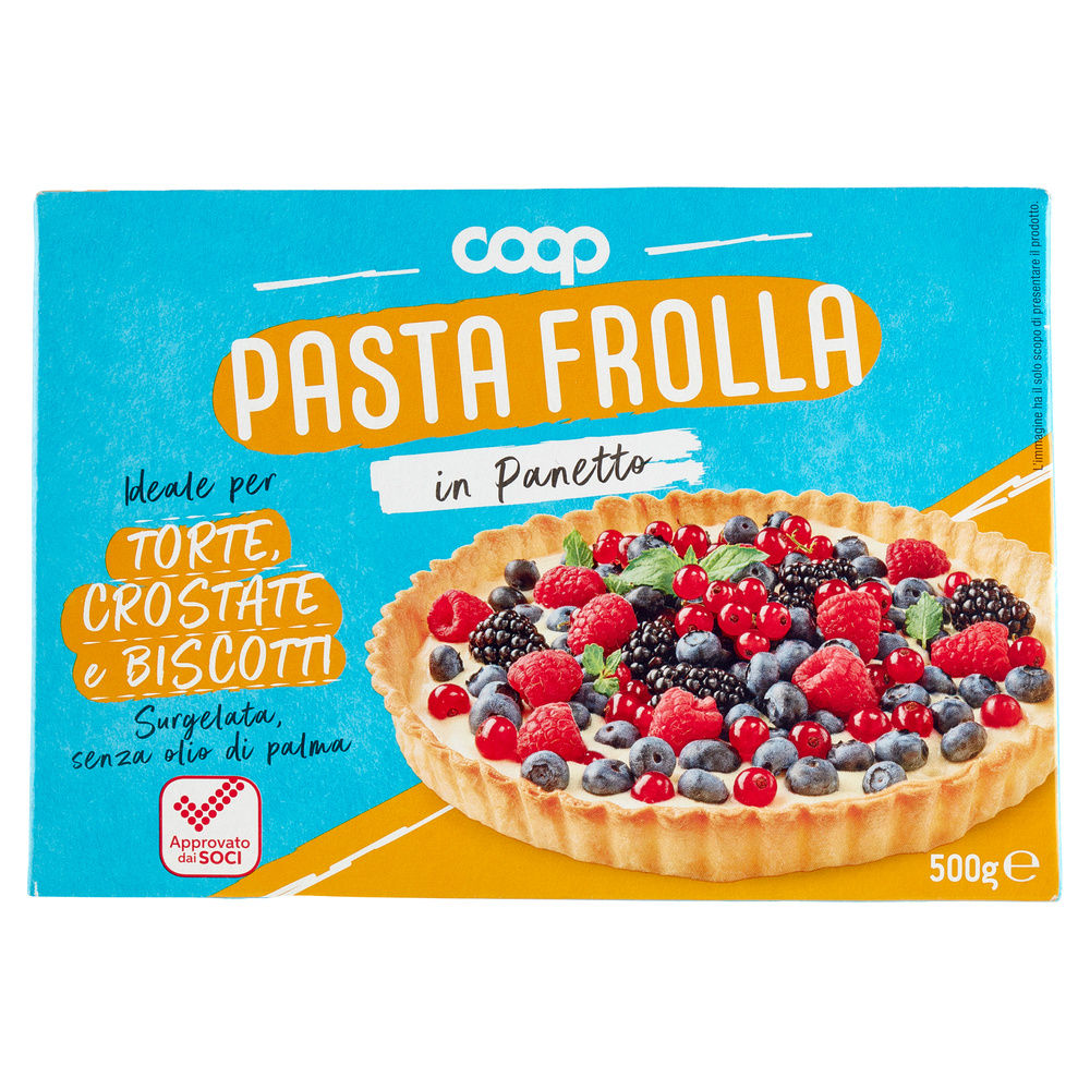 PASTA FROLLA SURGELATA COOP PANETTO G 500 - 4
