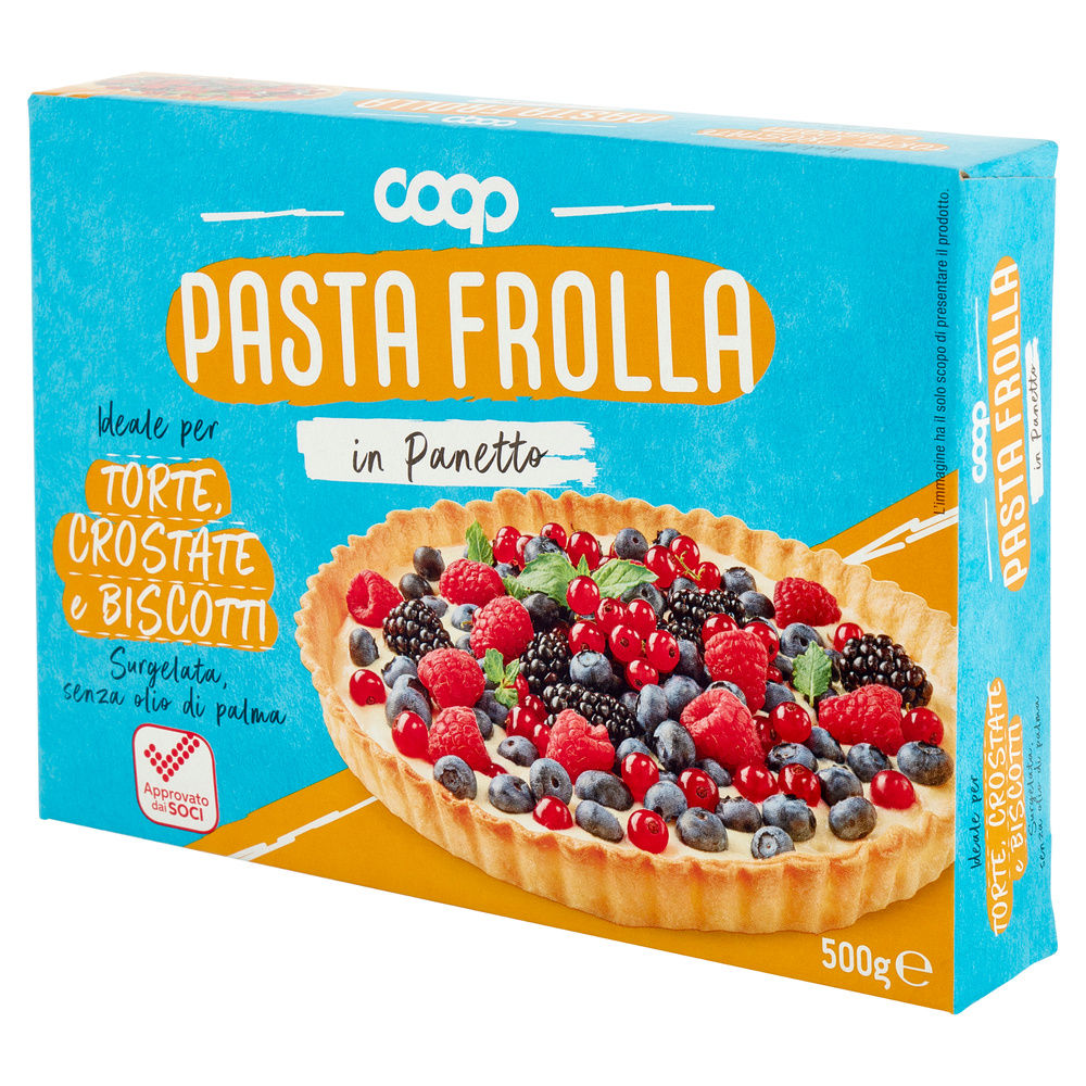 PASTA FROLLA SURGELATA COOP PANETTO G 500 - 8