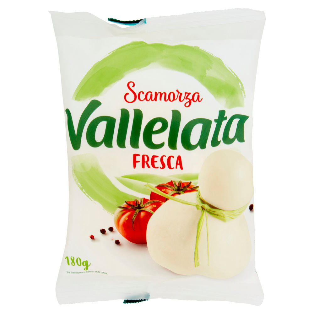 SCAMORZA VALLELATA BIANCA FLOW PACK G 180 - 2